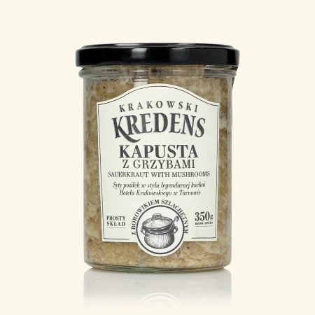 Kapusta z grzybami - Krakowski Kredens