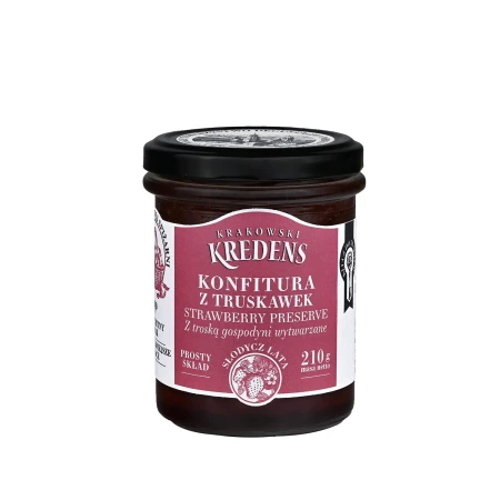 Konfitura z truskawek 210g - Krakowski Kredens