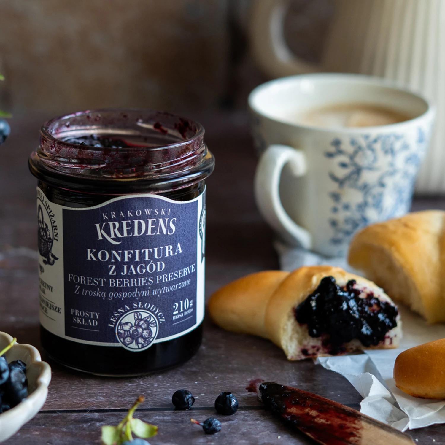 Konfitura z jagód - Krakowski Kredens