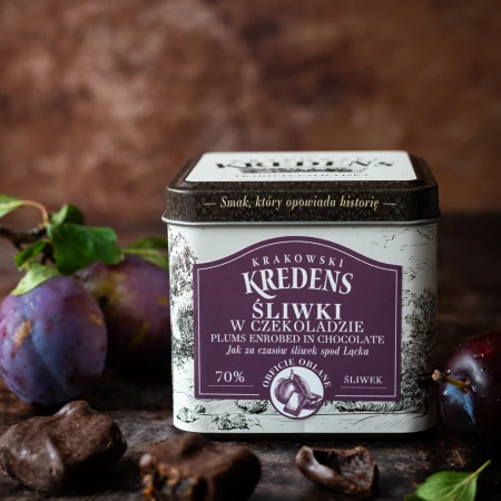 Śliwki czekoladą oblane - Krakowski Kredens