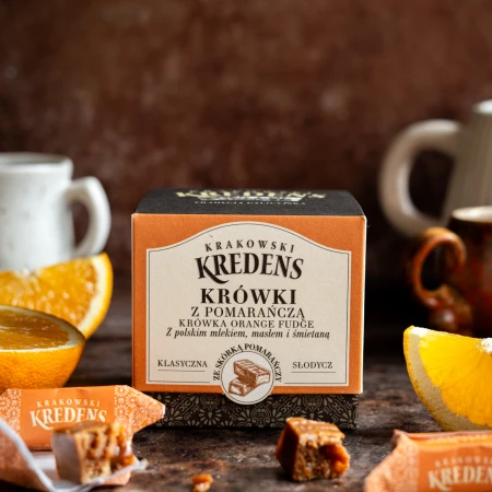 Krówki Krakowskie z Pomarańczą - Krakowski Kredens