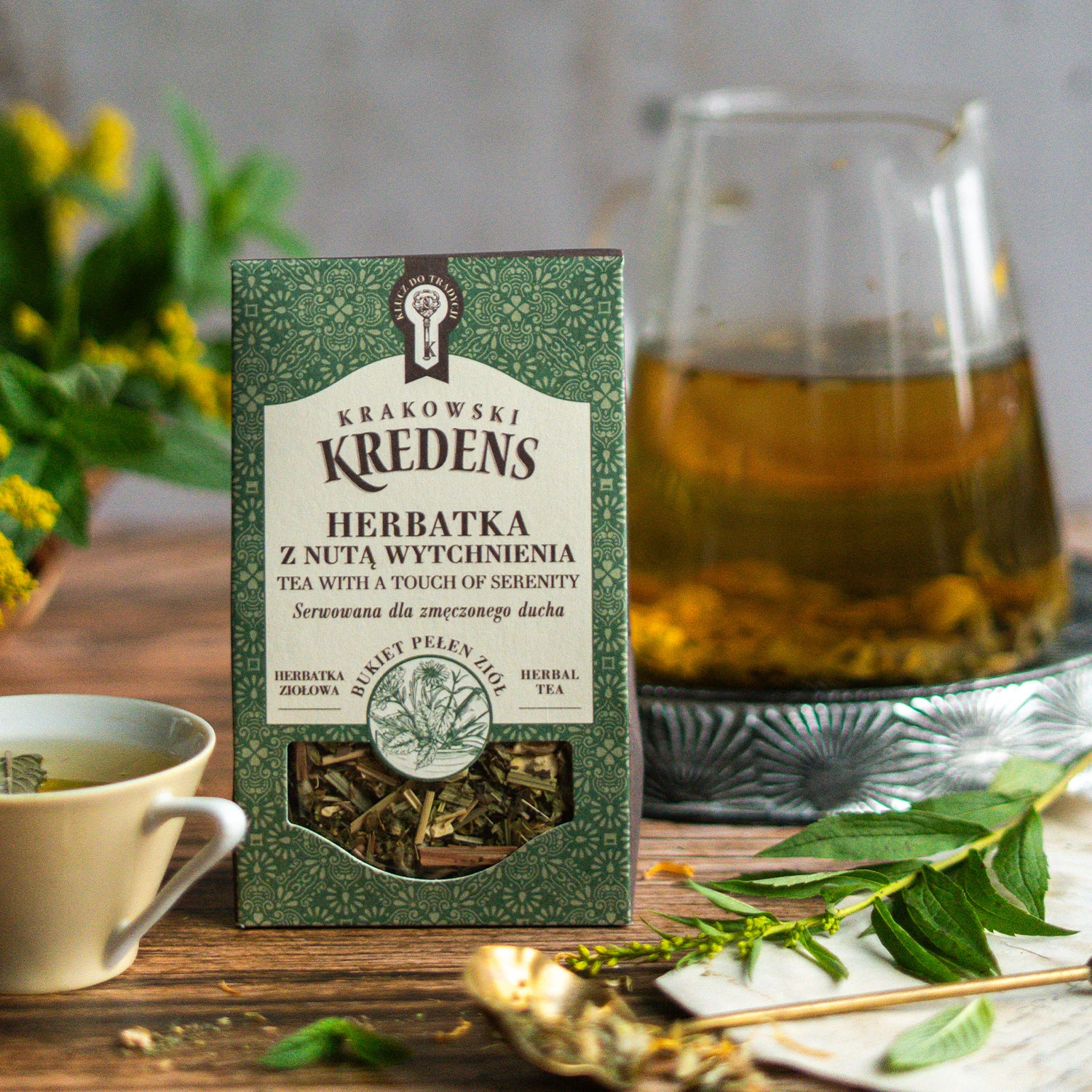 Herbatka ziołowa z nutą Wytchnienia 40g - Krakowski Kredens