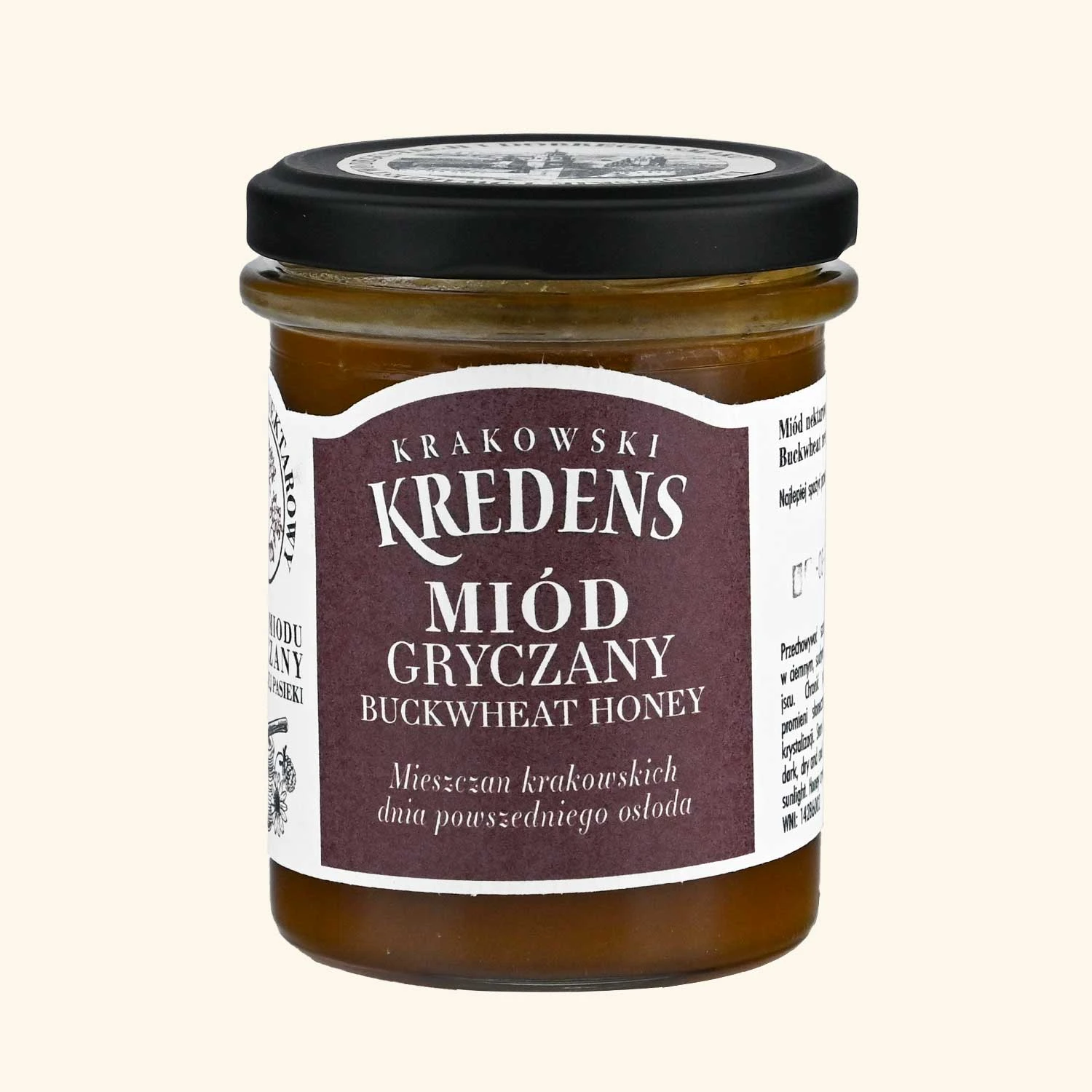 Miód gryczany 250g - sklep internetowy Krakowskiego Kredensu