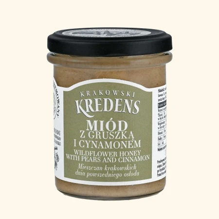 Miód z gruszką i cynamonem 250g - Najlepsze Smaki Natury w Twoim Domu