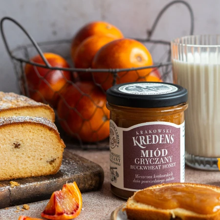 Miód gryczany 250g - sklep internetowy Krakowskiego Kredensu