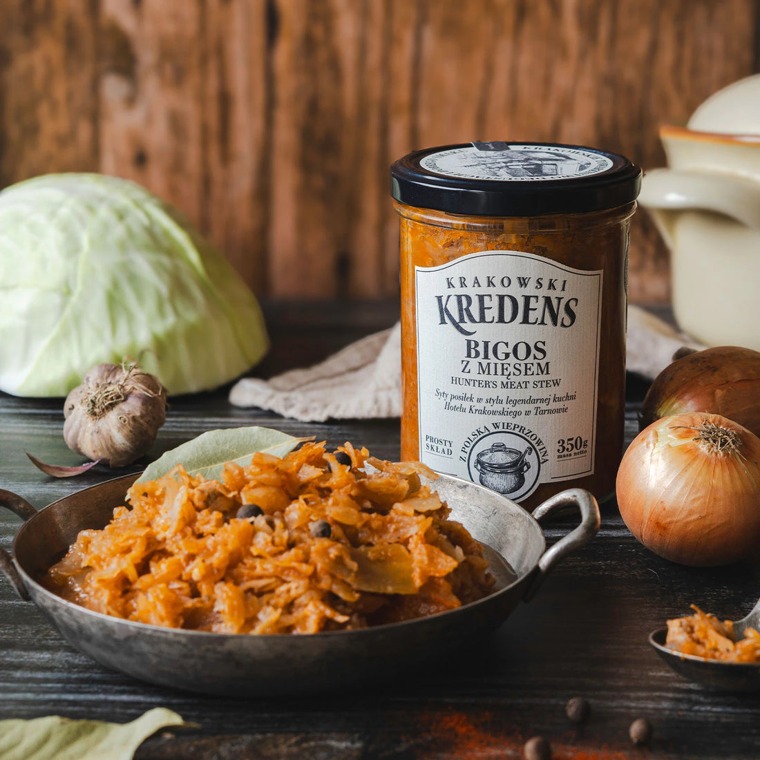 Bigos z mięsem 350g