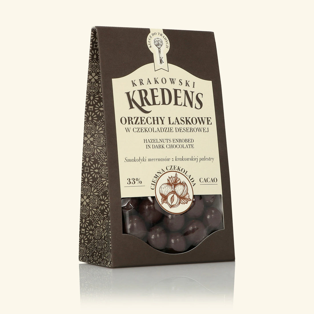 Orzechy laskowe w czekoladzie deserowej 100g