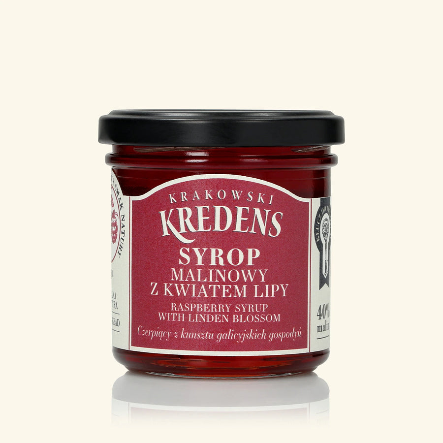 Syrop malinowy z kwiatem lipy 150ml