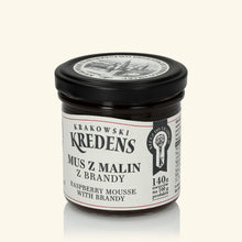 Mus z malin z brandy 150g