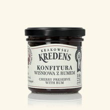 Konfitura wiśniowa z rumem 150g