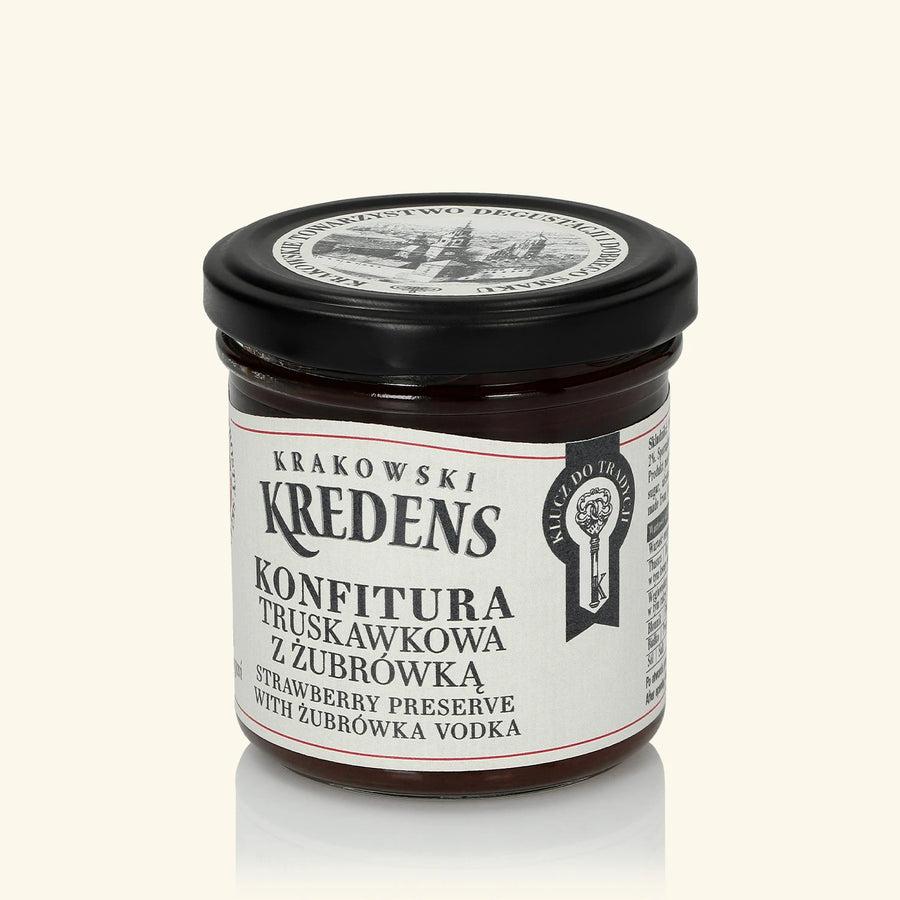 Konfitura z truskawek z żubrówką 150g