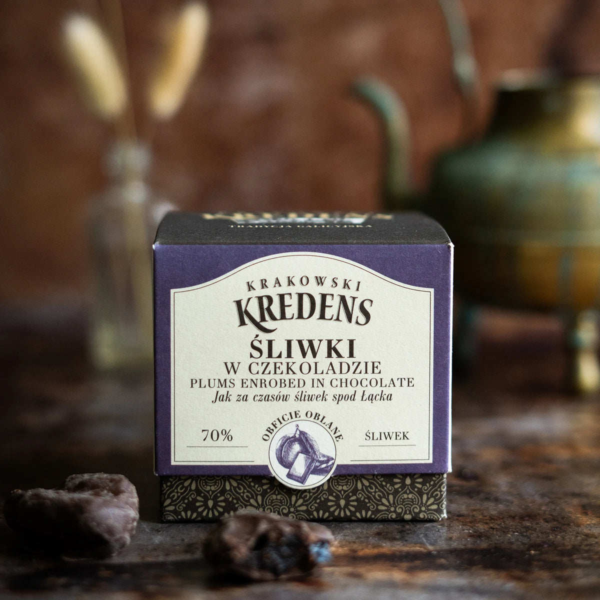 Śliwka w czekoladzie deserowej 150g