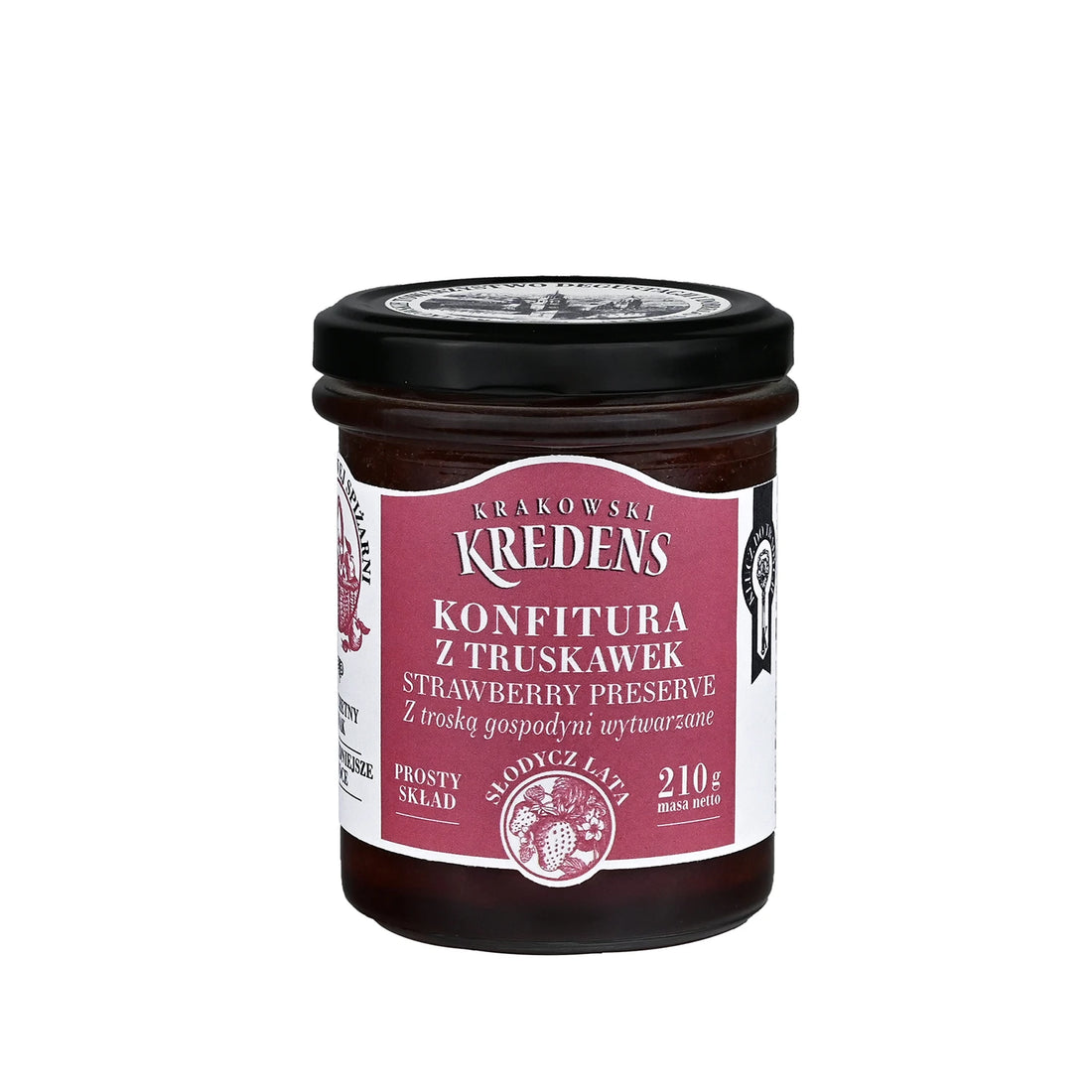 Konfitura z truskawek 210g