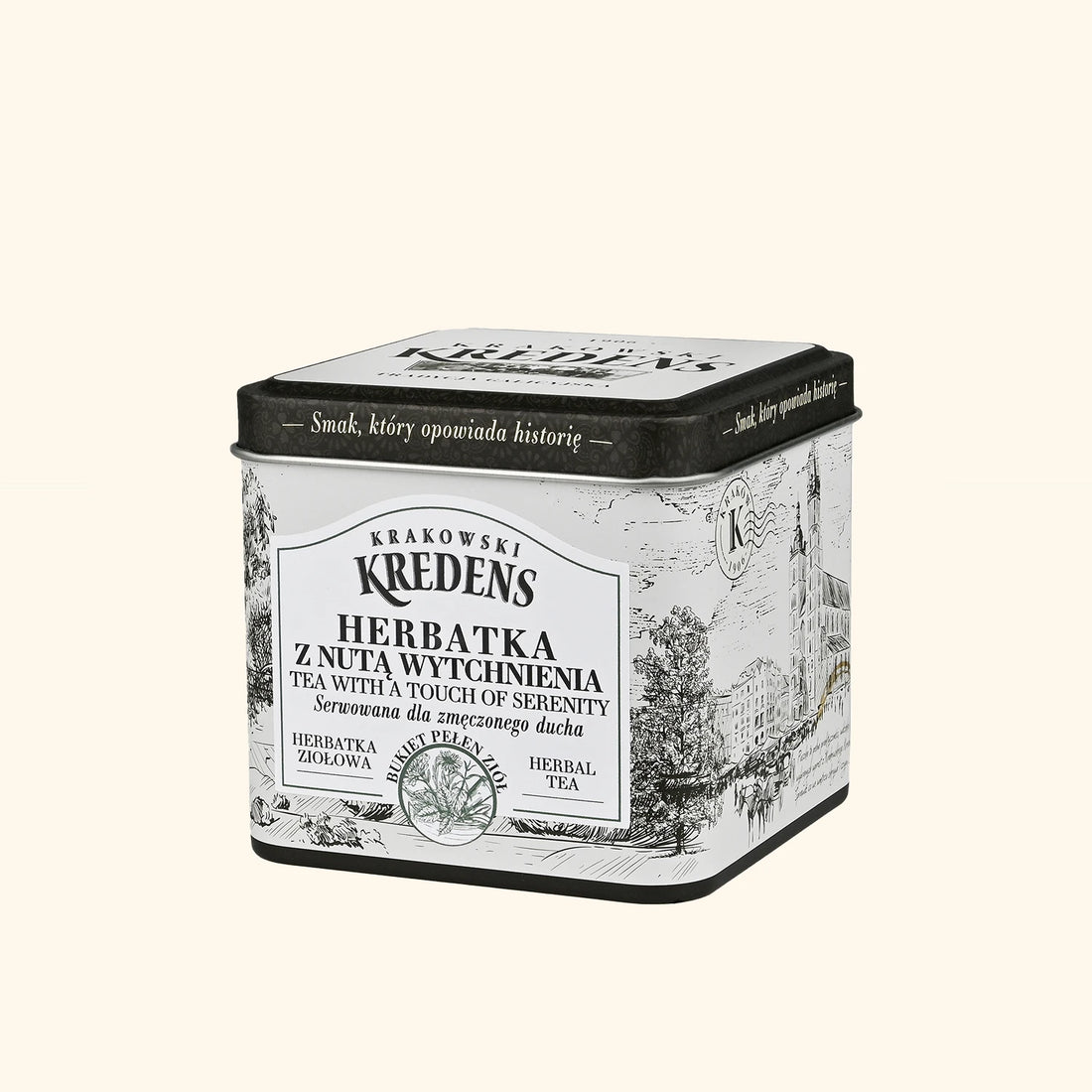 Herbatka ziołowa z nutą Wytchnienia 80g - Puszka