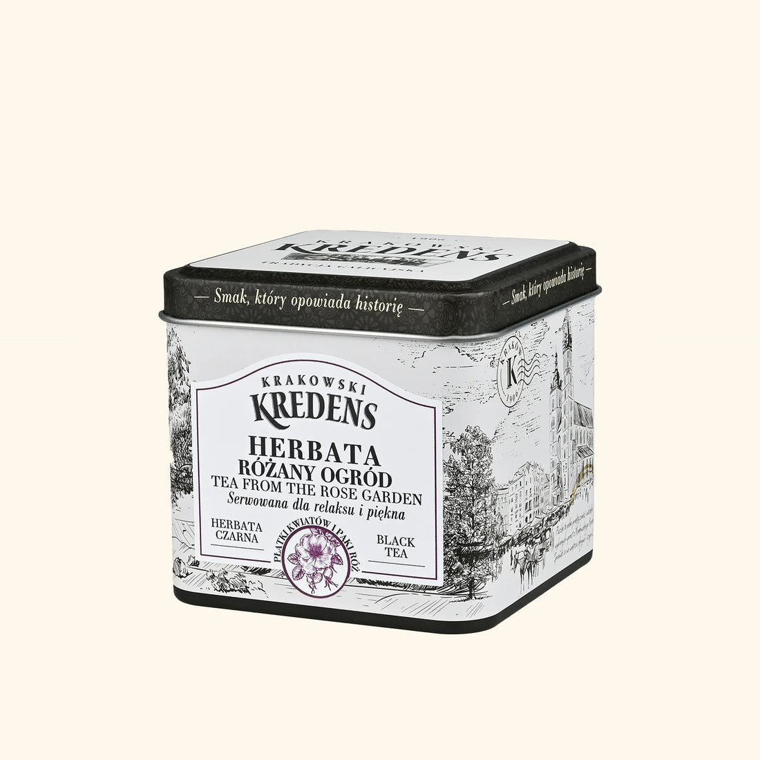Herbata czarna Różany Ogród 100g - Puszka