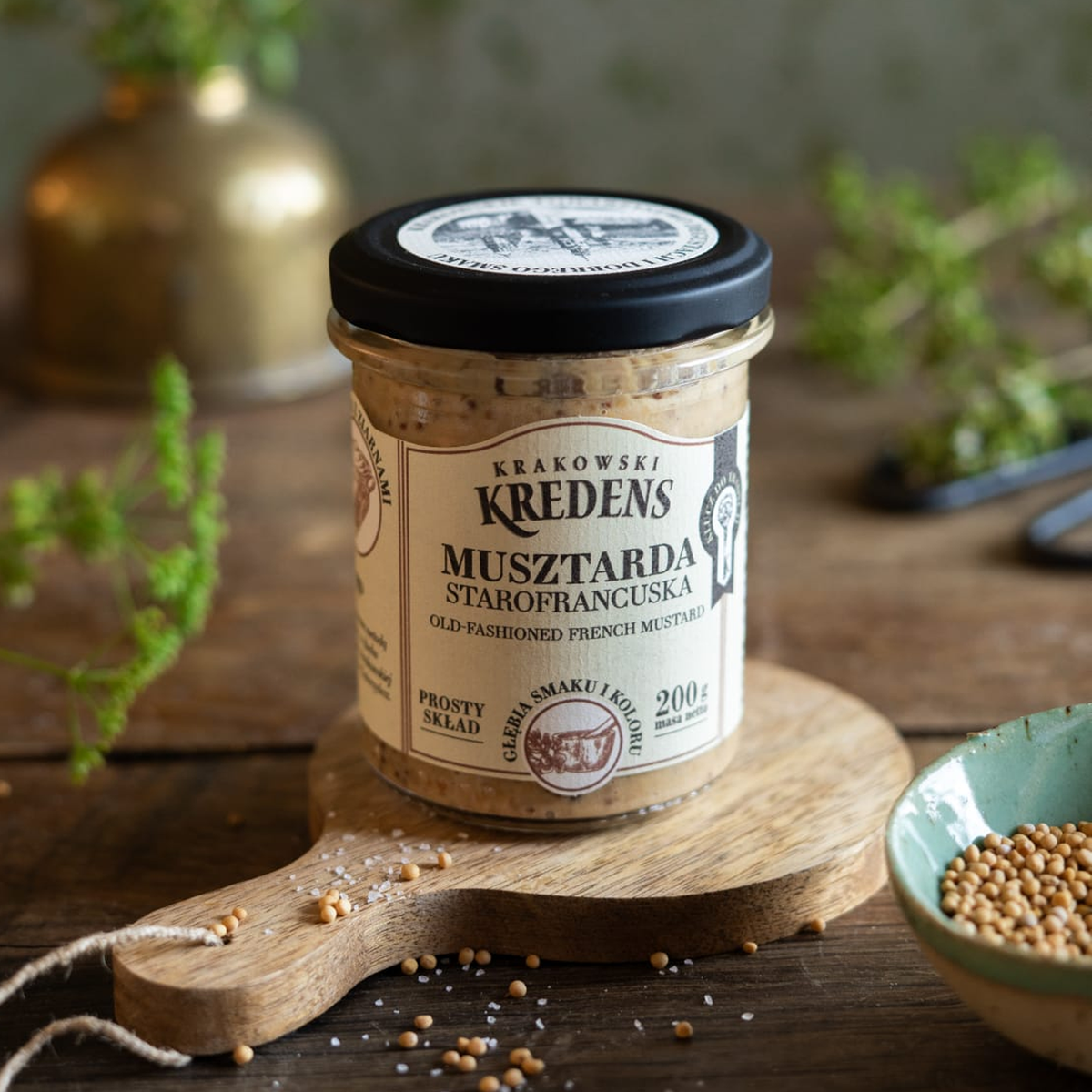 Musztarda starofrancuska premium 200g