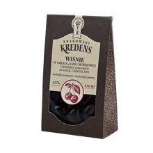Cherries in dark chocolate 100g